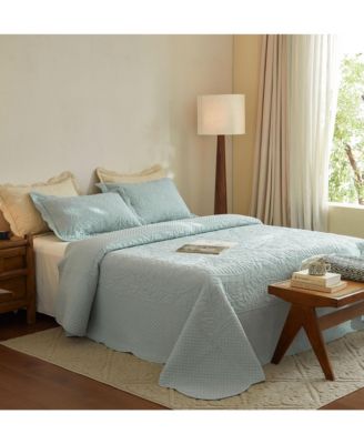 100% Cotton Oversized Bedspread Quilt Set - King