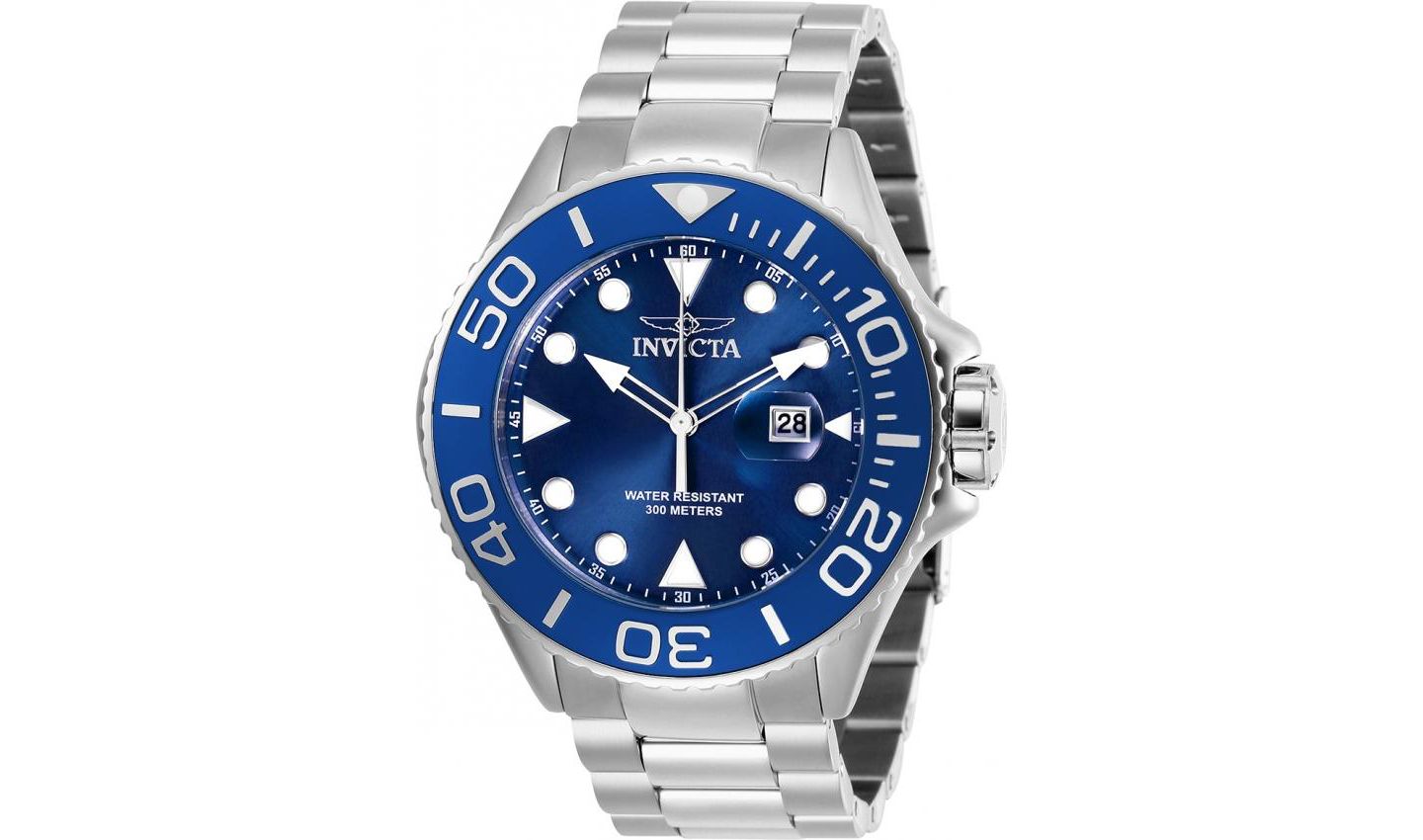 Мужские часы Invicta 28766 Pro Diver Quartz 3 Hand Blue Dial — фото 3