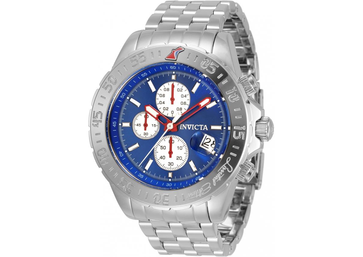 Invicta Men's 33501 Cruiseline Quartz Multifunction Blue Dial Watch