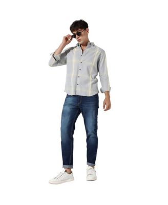 Men's Plaid Button Up Shirt