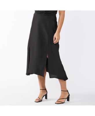 Women's Urban Luxe Satin Skirt