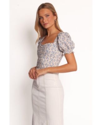 Noel Cotton Top - Parisian Bloom