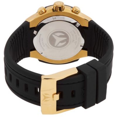 Men's TM-523012 Reef Quartz Chronograph Black Dial Watch