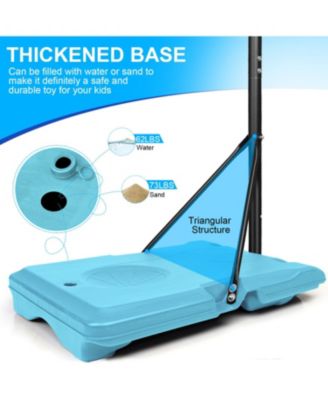 AOKUNG Adjustable Portable Basketball Hoop