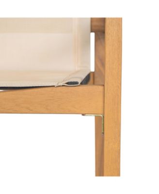 Streamdale Acacia Wood & Mesh Outdoor Dining Chairs (Set of 2)