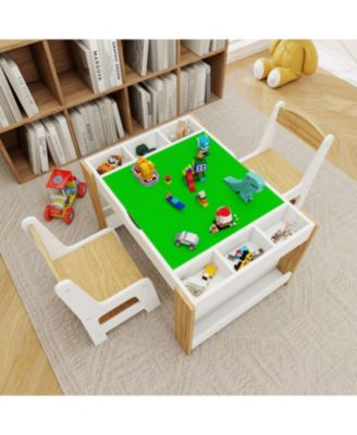 Streamdale 2-in-1 Play Table with Storage, LEGO Compatible