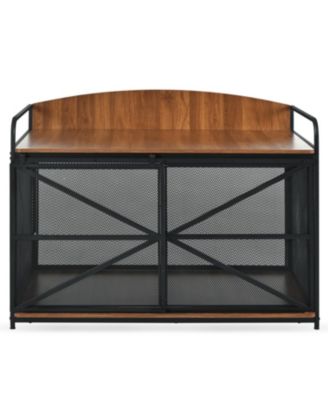 Dog Crate Furniture - Farmhouse End Table