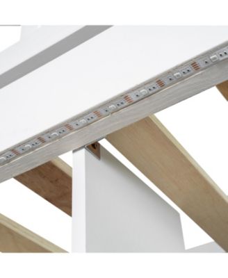 Twin Loft Bed with Desk Storage & Stairs