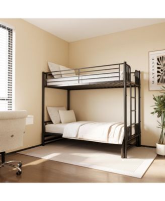 Twin size  Metal Pull-Out Bunk Bed Frame