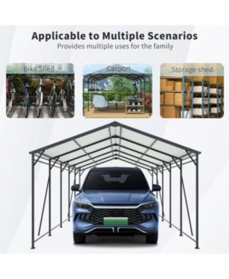 Streamdale Heavy Duty 13x26.5 FT Steel Carport Garage