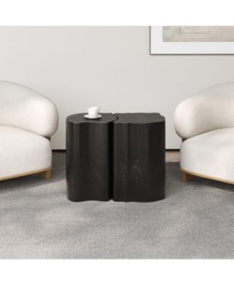 Irregular End Table - Split Design, Indoor/Outdoor