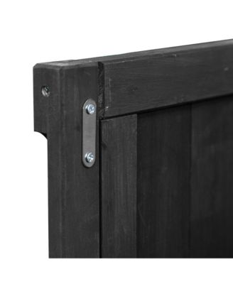 Outdoor Rolling Grill Table Bar Cart Kitchen Island