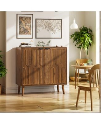 Farmhouse Buffet Cabinet - Walnut - 31.5" W