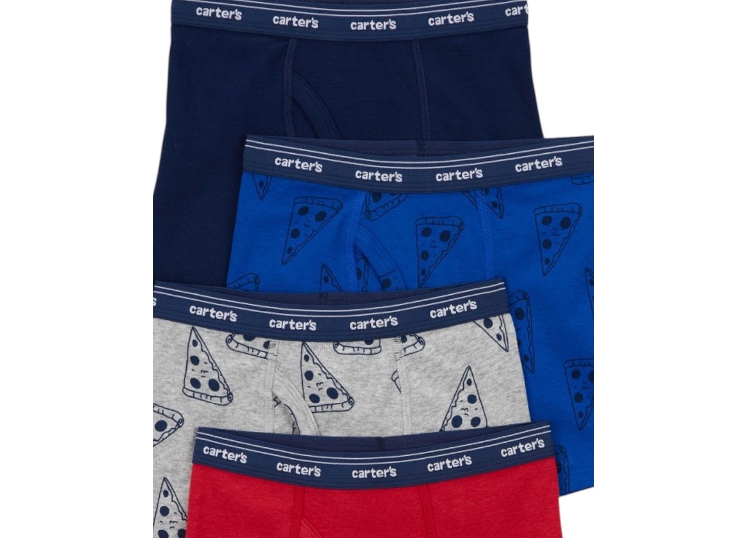 Toddler Boys' Printed Boxer Briefs, 5-Pack Set