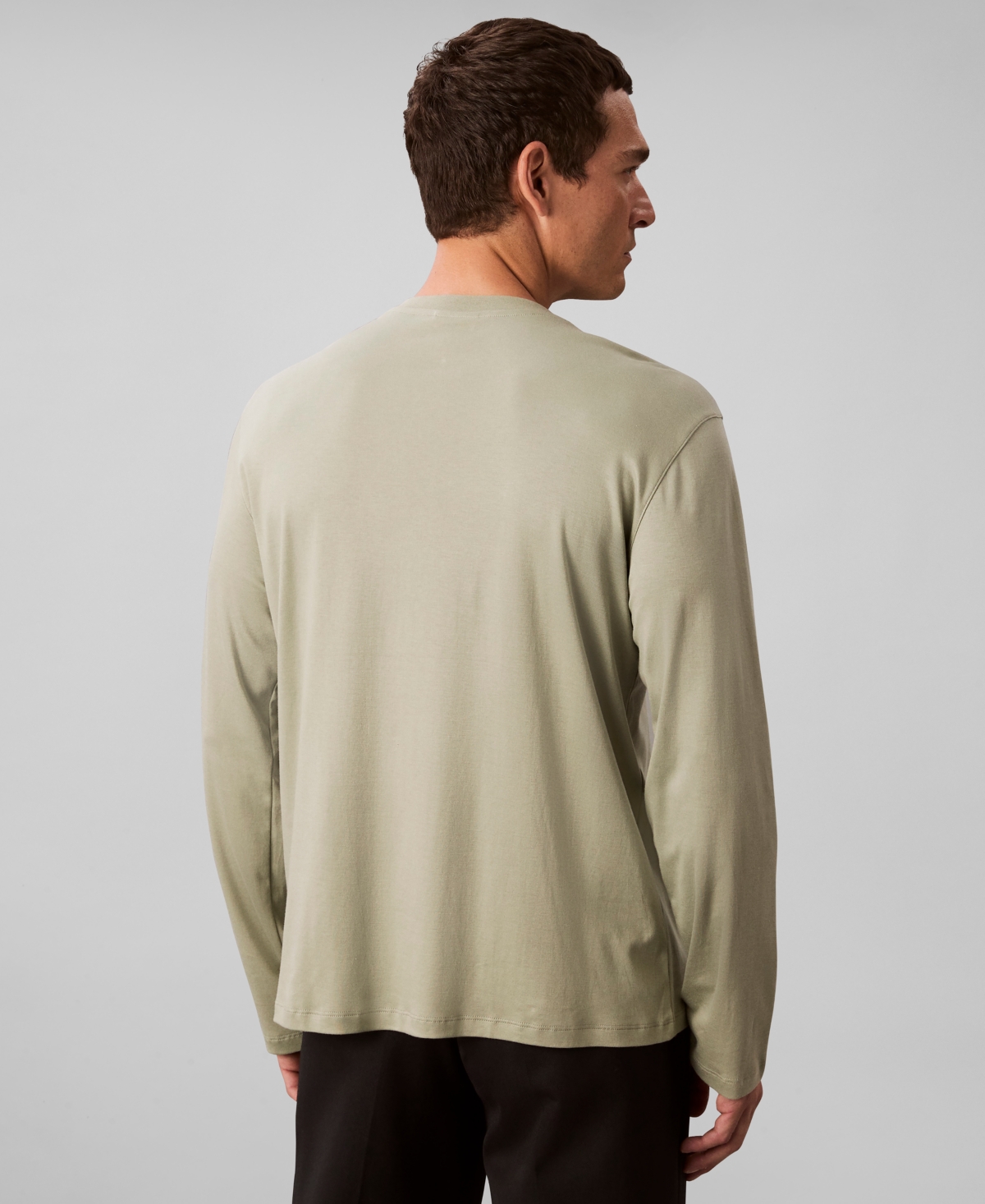 Calvin Klein Men's Crewneck Long Sleeve T-shirt In Multi