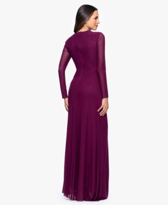 Petite Mock Neck Crinkle Detail Dress