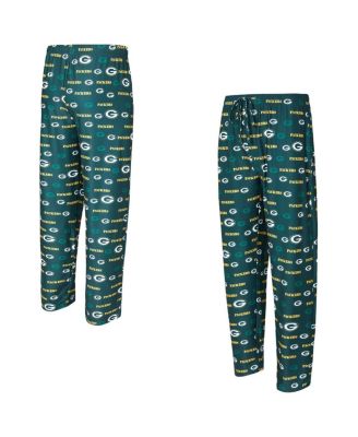 Concepts Sport - Men's Green Bay Packers Mosaic All Over Print Pants