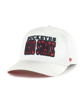 Women's White Ohio State Buckeyes Outspoken Hitch Adjustable Hat