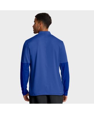 Men's Royal Kentucky Wildcats One Goal Performance Half-Zip Pullover Sweatshirt