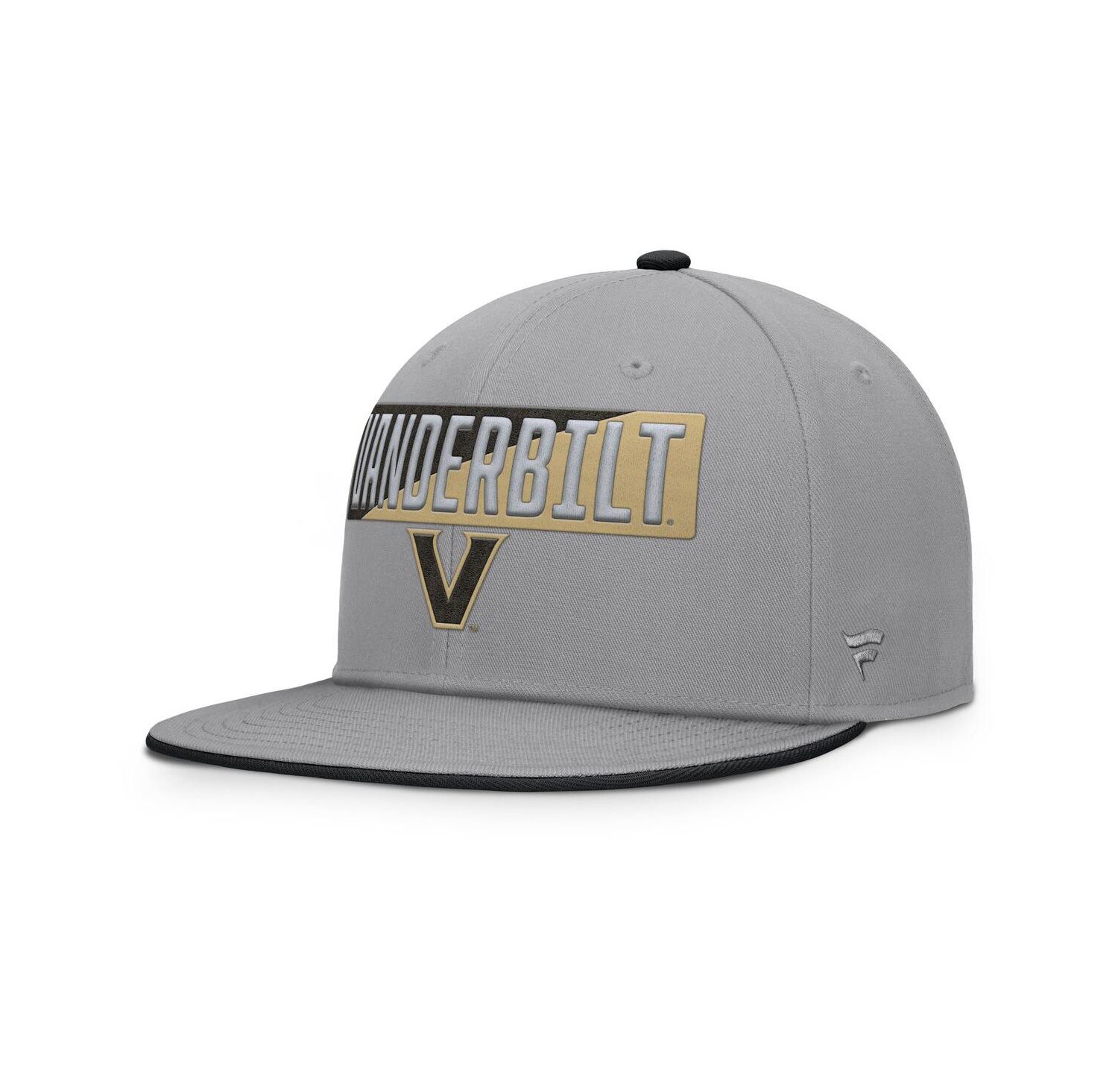 Men's Gray Vanderbilt Commodores Duo Snapback Hat