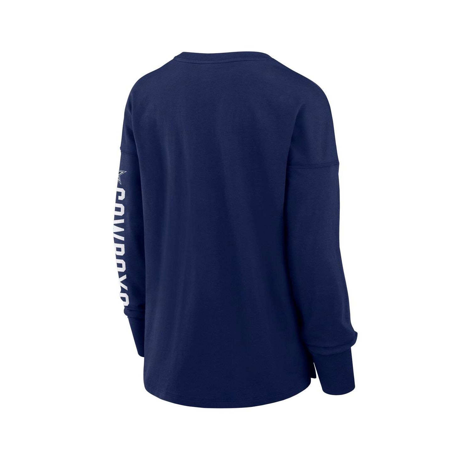 Women's Navy Dallas Cowboys Hometown Legacy Long Sleeve T-Shirt