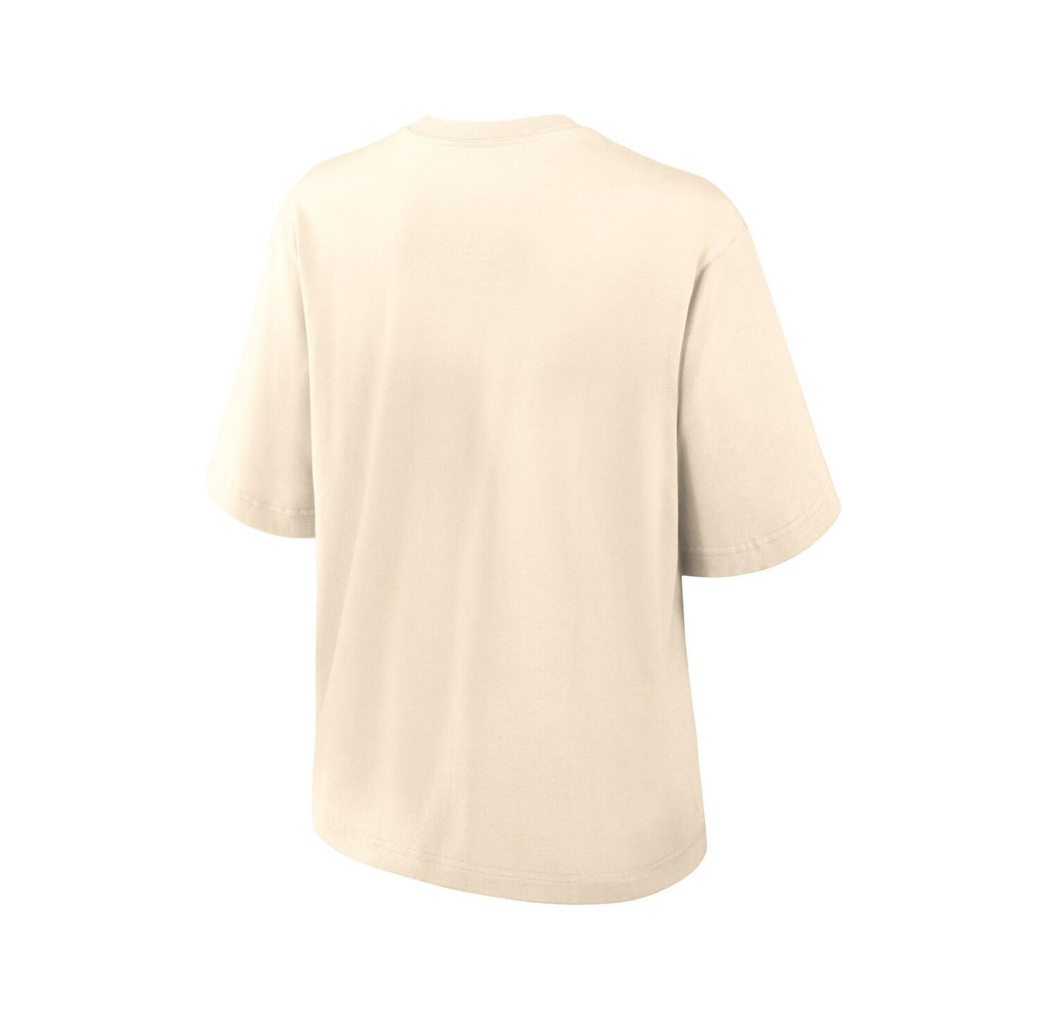 Women's Tan Florida Gators Established Tag Boxy T-Shirt