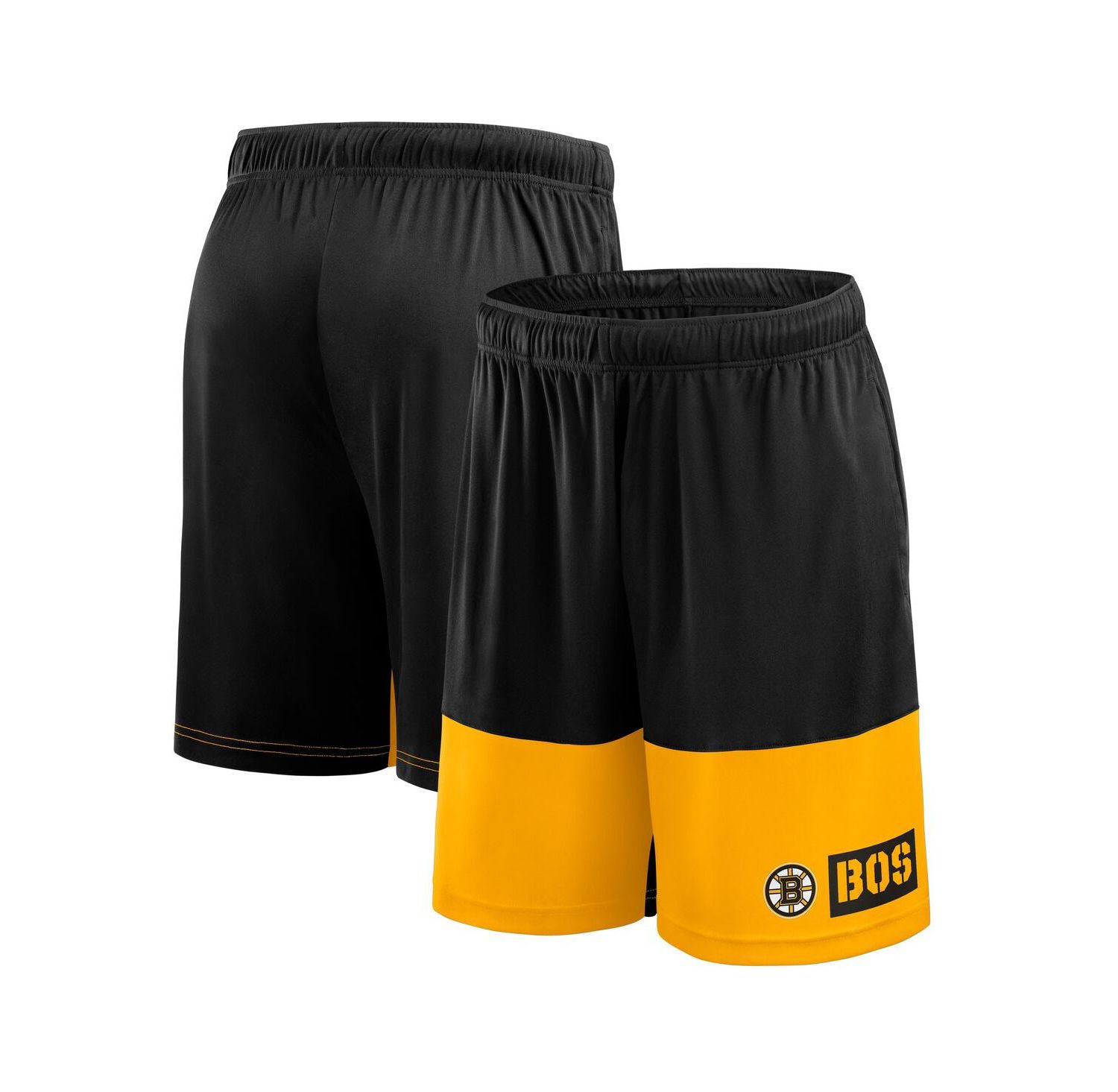 Men's Black Boston Bruins Best of the Best Shorts