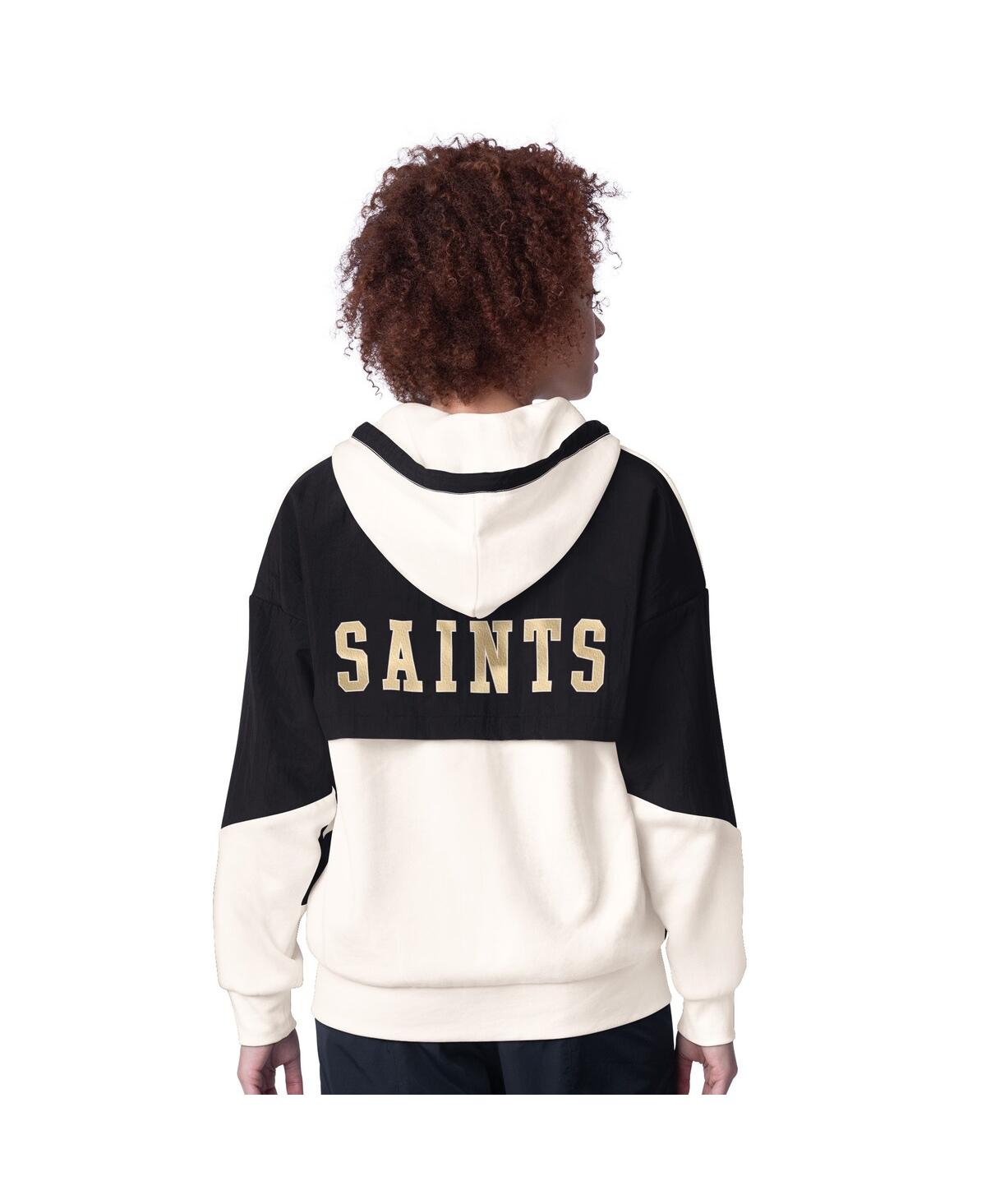 Starter Women's White New Orleans Saints Scrimmage Full-zip Hoodie In White