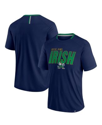 Fanatics - Men's Navy Notre Dame Fighting Irish Defender Fade Slant T-shirt