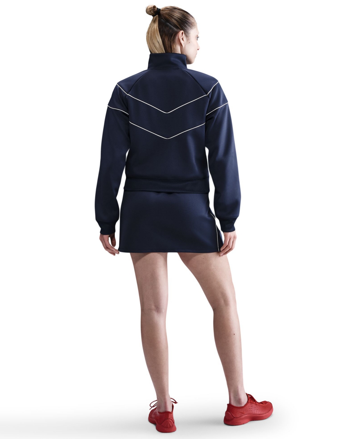 Nike Sportswear Women's Windrunner Knit Zip Jacket In Black