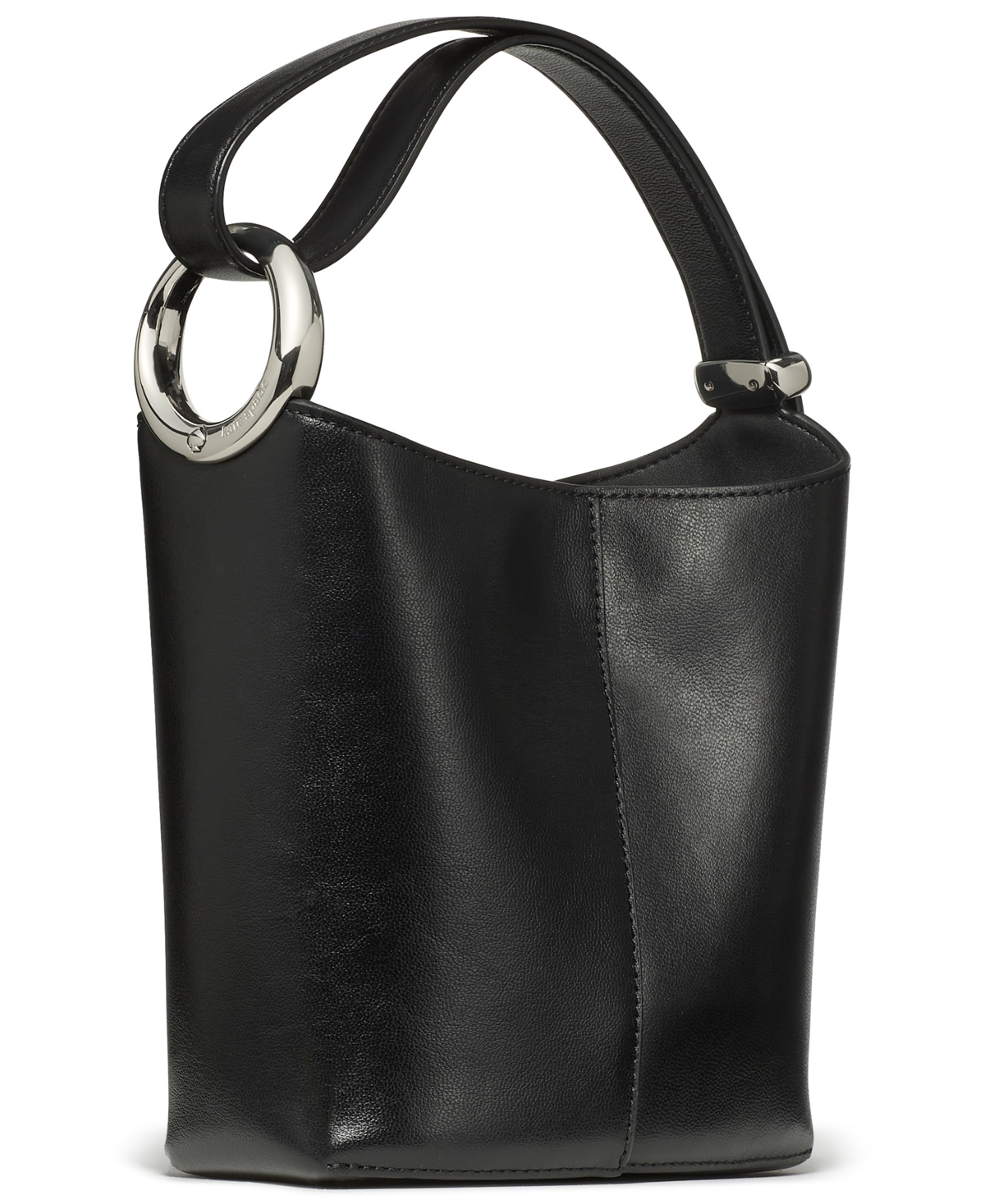 Kate Spade Halo Mini Bucket Bag In Black