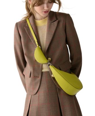 Duo Small Pebbled Leather Crossbody Bag