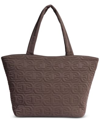 Ethyl Top Zip Medium East West Tote