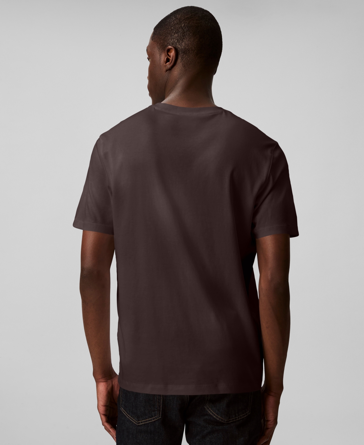 Calvin Klein Men's Short Sleeve Supima Cotton Interlock T-shirt In Burgundy