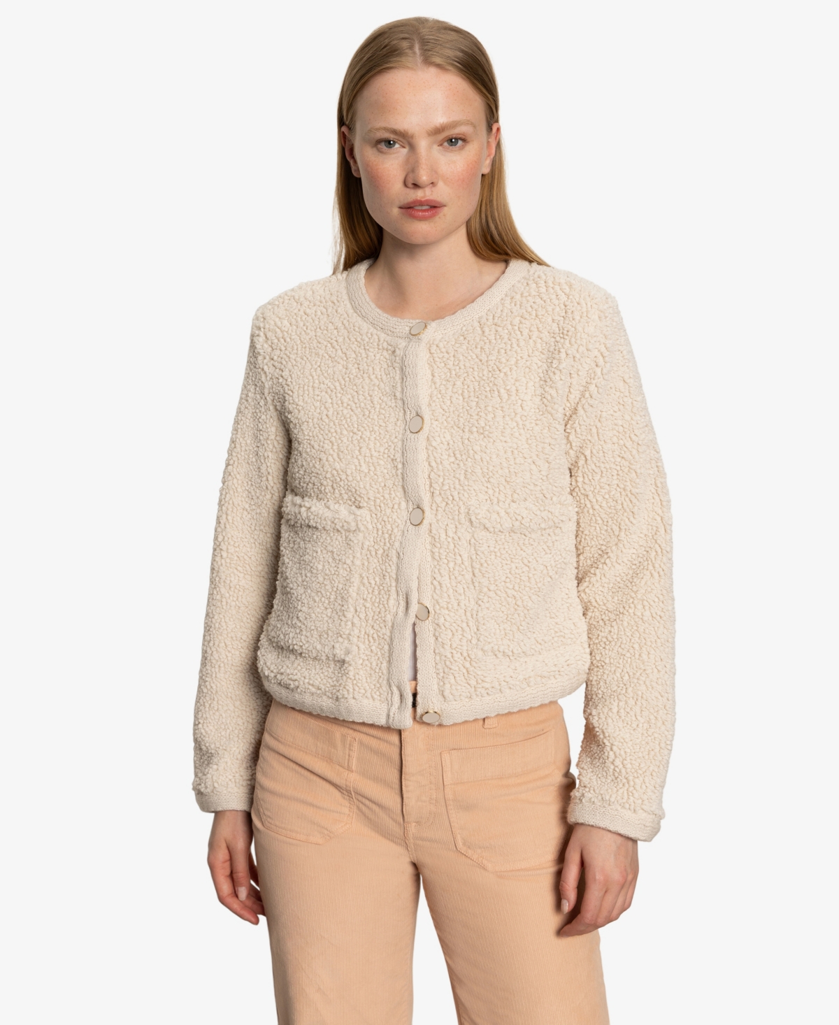 Sanctuary Women's Cuddle Up Cardi Jacket In Neutral