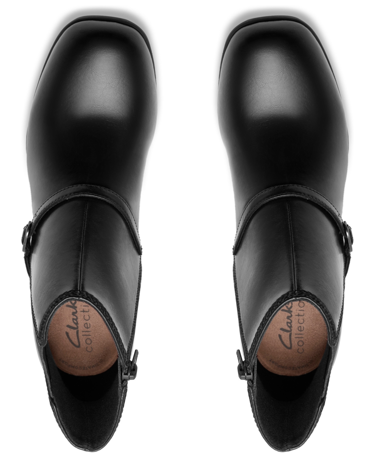 Clarks Collection Women's Keirsta Day Block Heel Booties In Black