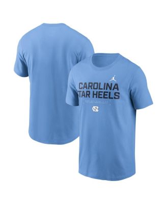 Jordan - Men's Carolina Blue North Carolina Tar Heels 2025 Courtside Basketball Performance T-shirt