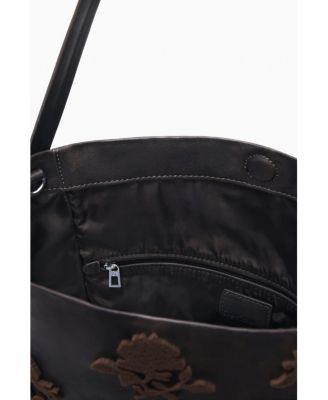 Women's Convertible bag with embossed details