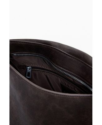 Women's Medium faux leather buckle bag