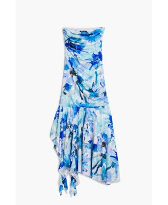 Women's Asymmetric bandeau dress