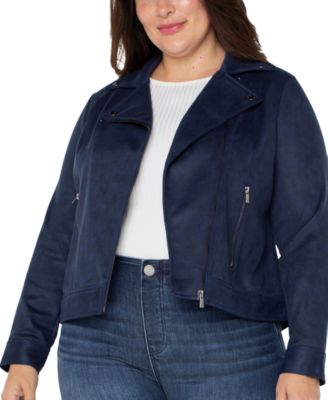 Liverpool Los Angeles - Women's Notch Collar Moto Jacket