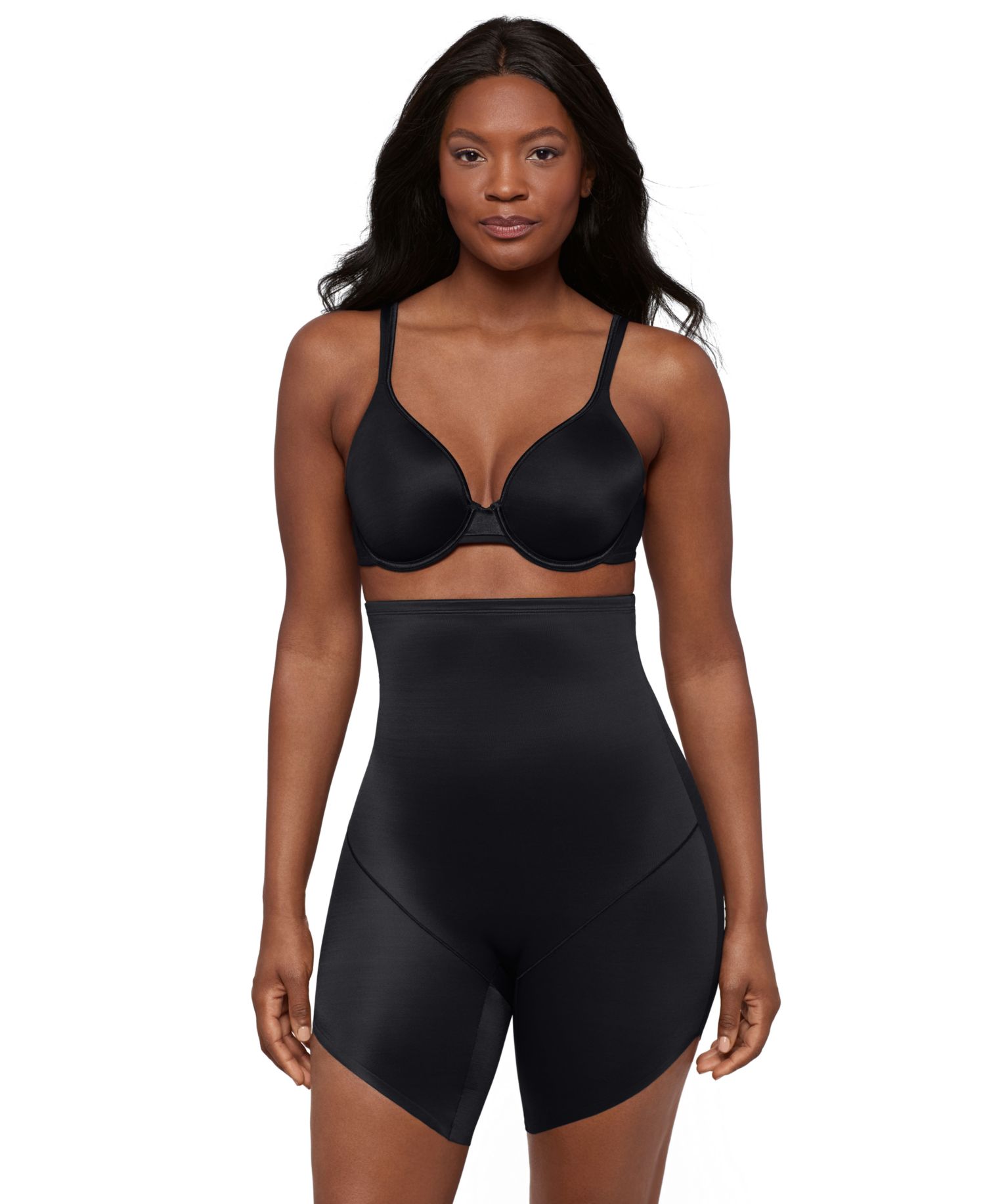 Show Stopper Slanted Hem Shaping High Waisted Short 2448