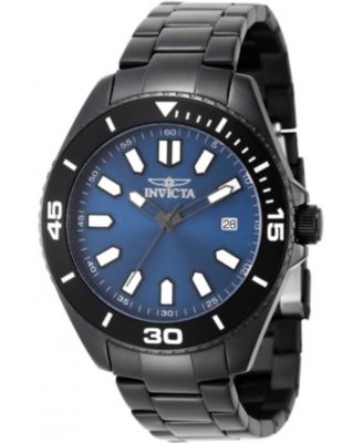 Men's 46320 Pro Diver Quartz 3 Hand Blue Dial Watch