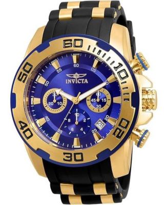 Men's 22313 Pro Diver Quartz Chronograph Blue Dial Watch