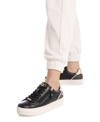 Women's Side Zipper Casual Sneakers