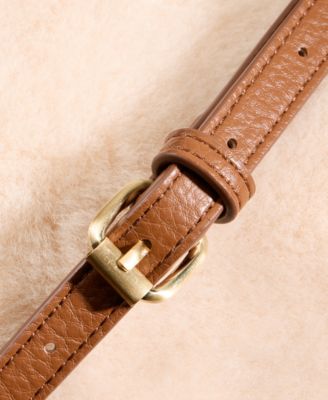 Tysha Bangle Faux Fur Handbag, Macy's Exclusive