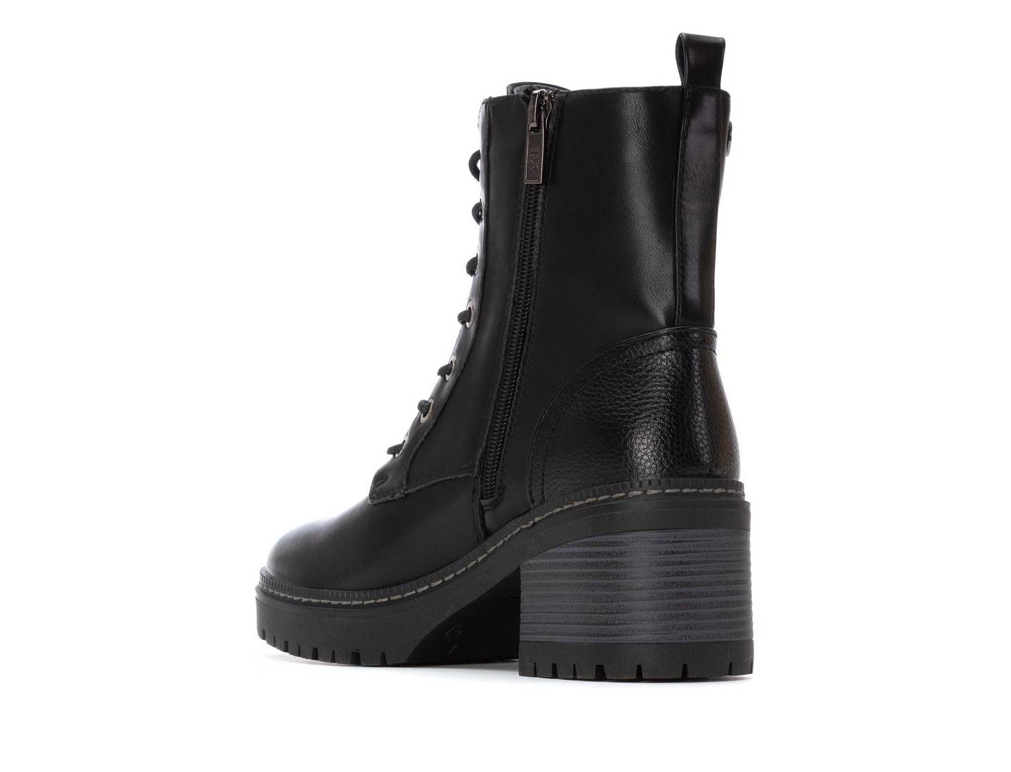 Женские ботинки XTI Combat Booties, цвет: Чёрный — фото 3