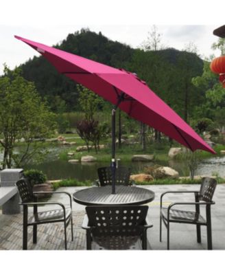 9FT Umbrella Burgundy