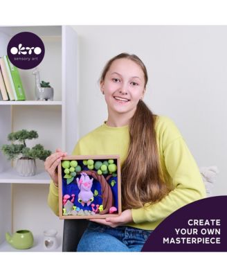 OKTO Air-Dry Clay Little Worlds – Bat — Foam Air-Dry (8.3 x 8.3 in)