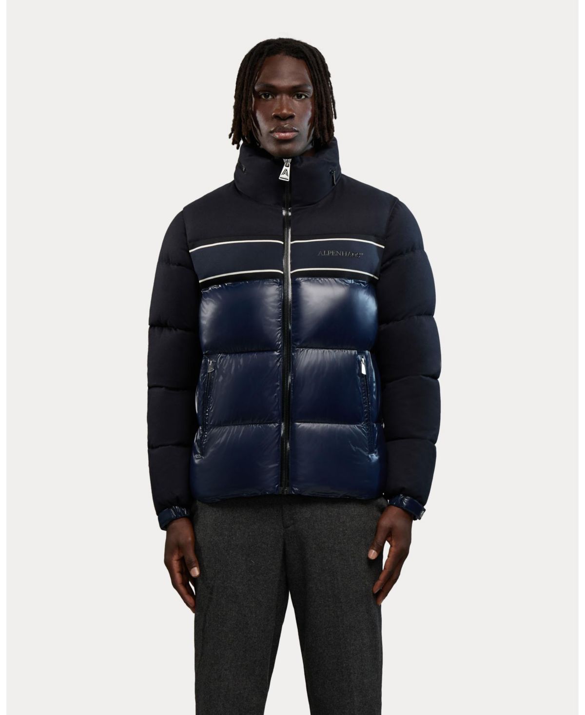 Мужской пуховик Pleynet 2-в-1 со съемными рукавами